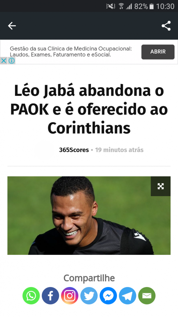 Cara o Corinthians n�o esta valendo mais nada msm. So