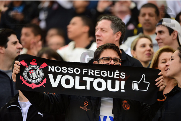 Reagindo a vit&oacute;ria do tim�o