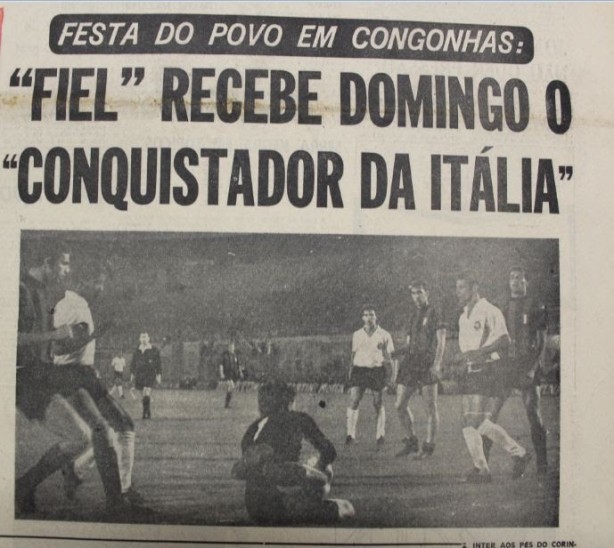 Corinthians 3x1 Inter de Milo - (1966)