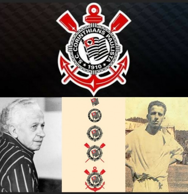 atleta e criador do atual escudo do Corinthians! Francisco Rebolo Gonsales.