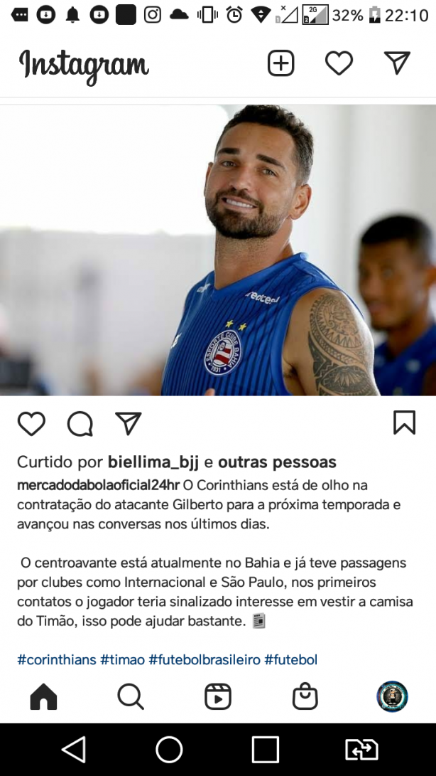 Corinthians no desiste de Giberto!
