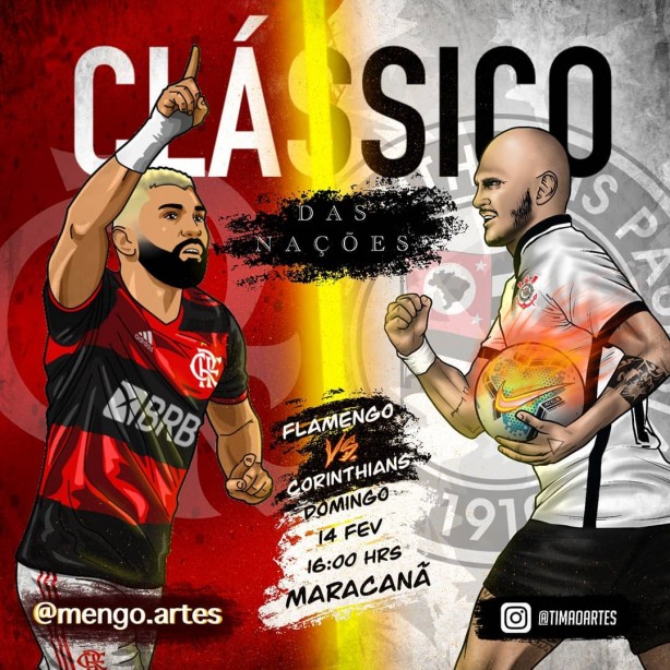 O quão clássico é um Corinthians x Flamengo?