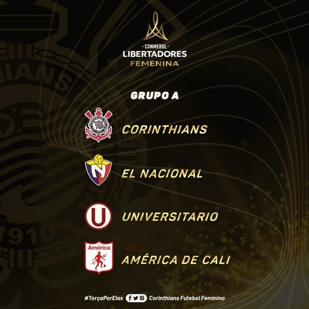 Estamos na Libertadores fase de grupos 2021