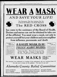 Use mscara e salve sua vida... 1918...