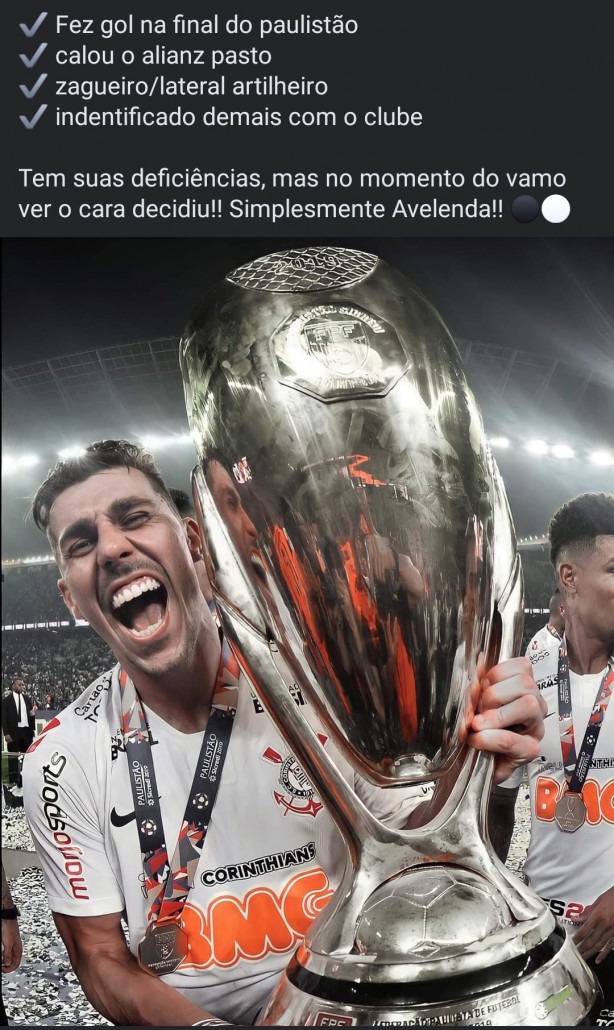 E o Danilo Avelar?