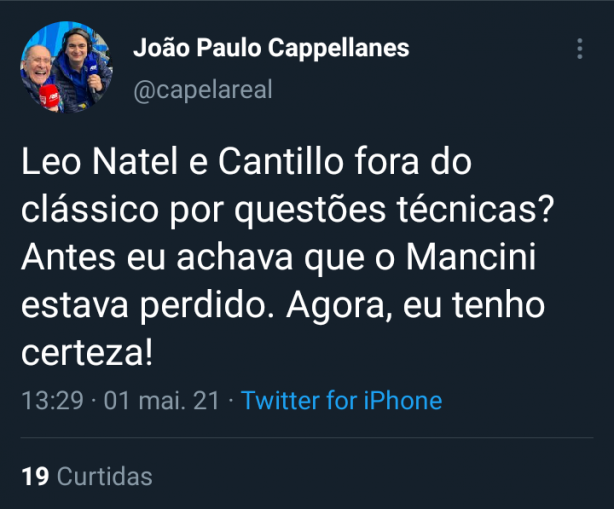 Mais uma do MANCINI