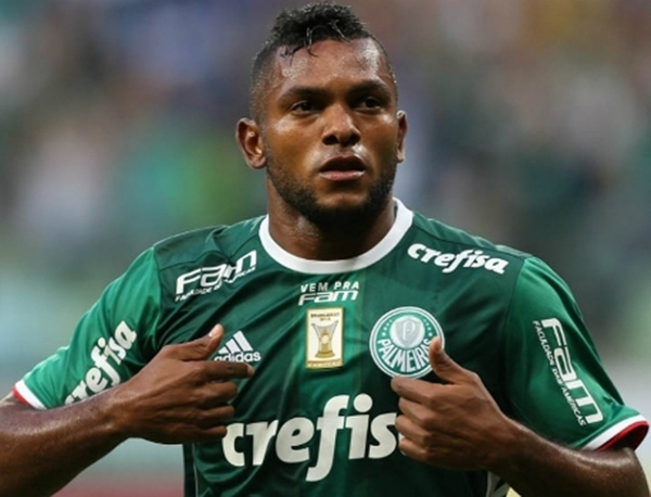 Borja fez mais gols e foi artilheiro na Libertadores. <br> </div> </figure> No