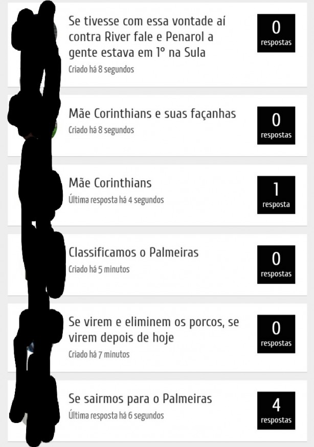 Esse fórum é do Botafogo? Chororô é lá!