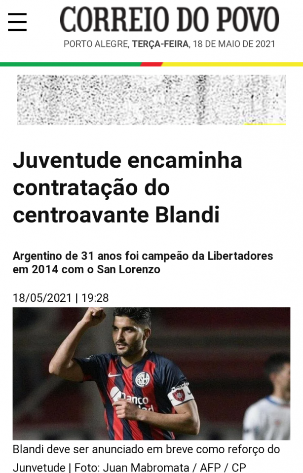 Juventude contratando goleador, e o Corinthians?