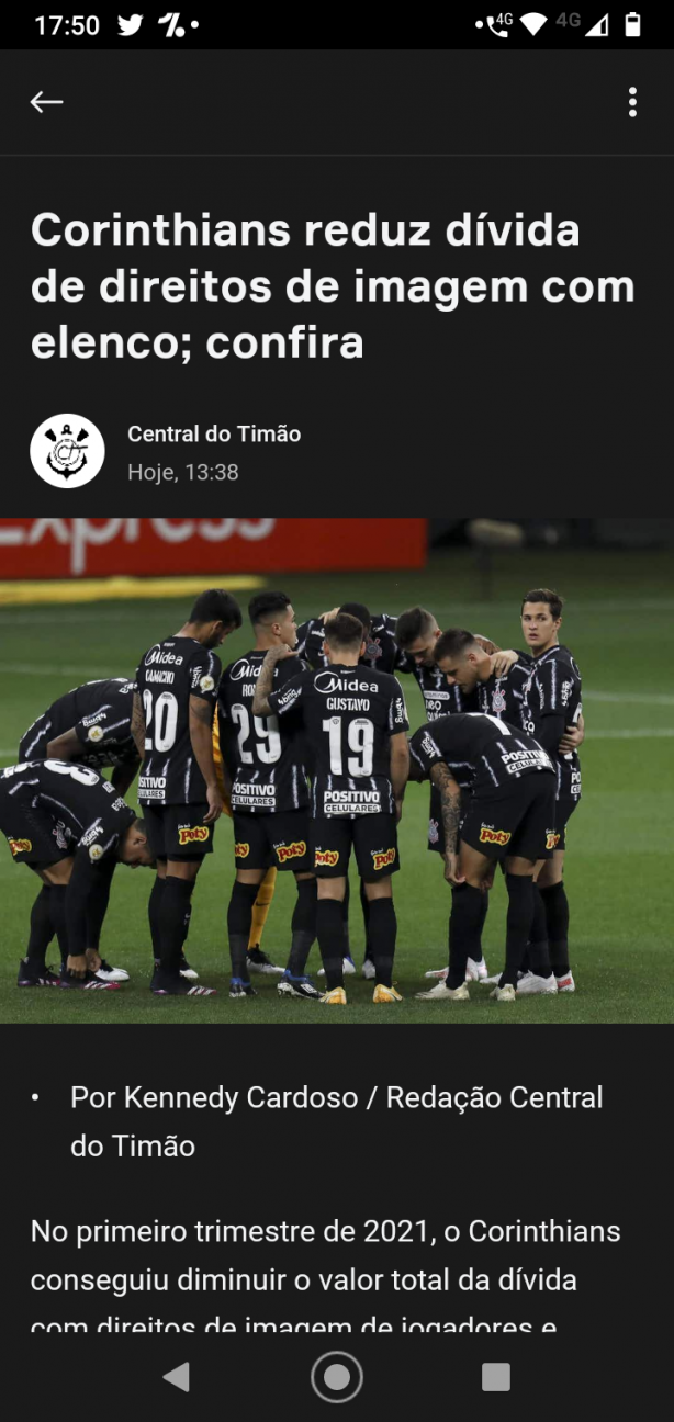�tima noticia