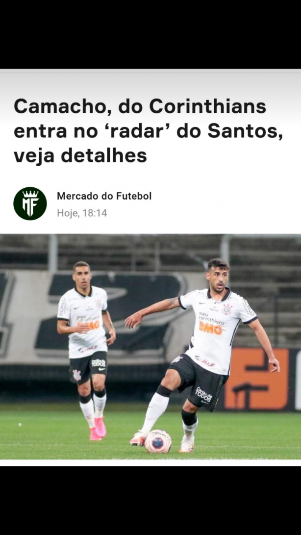 De sa�da para o Santos?