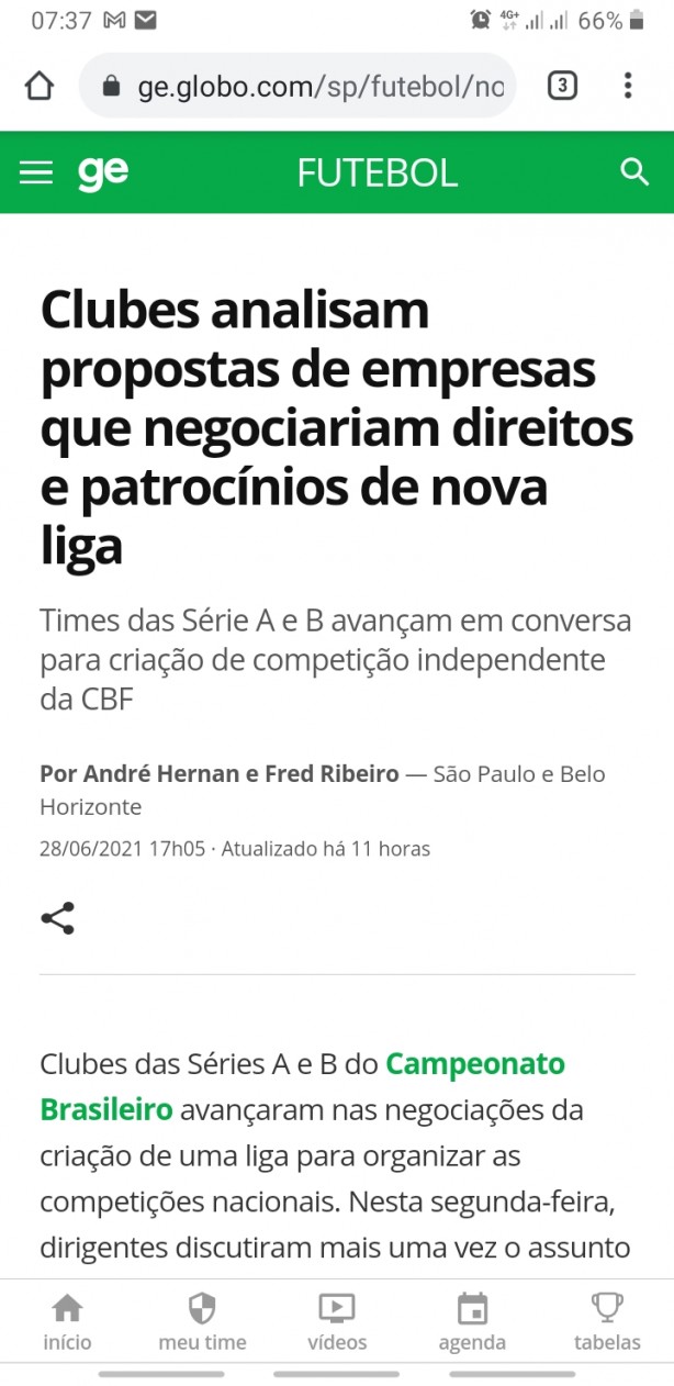Nova liga Brasileira