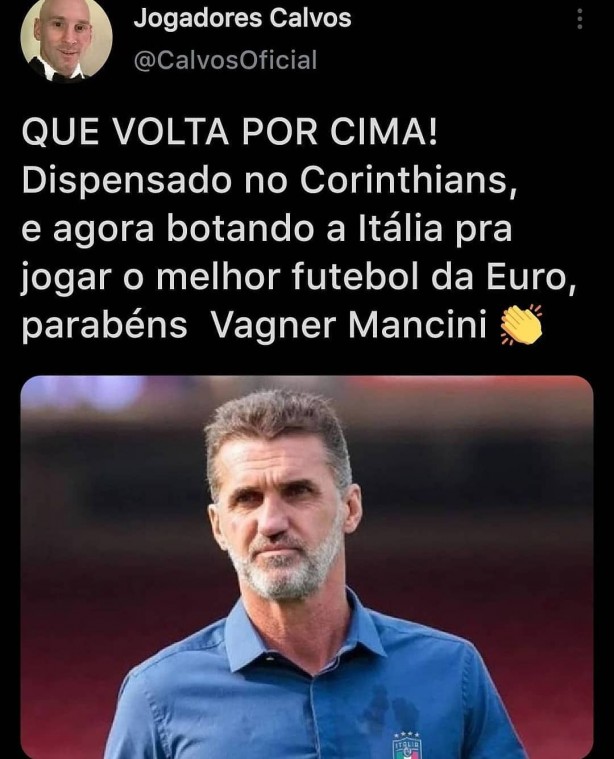 O motivo do Mancini ter sado do Corinthians