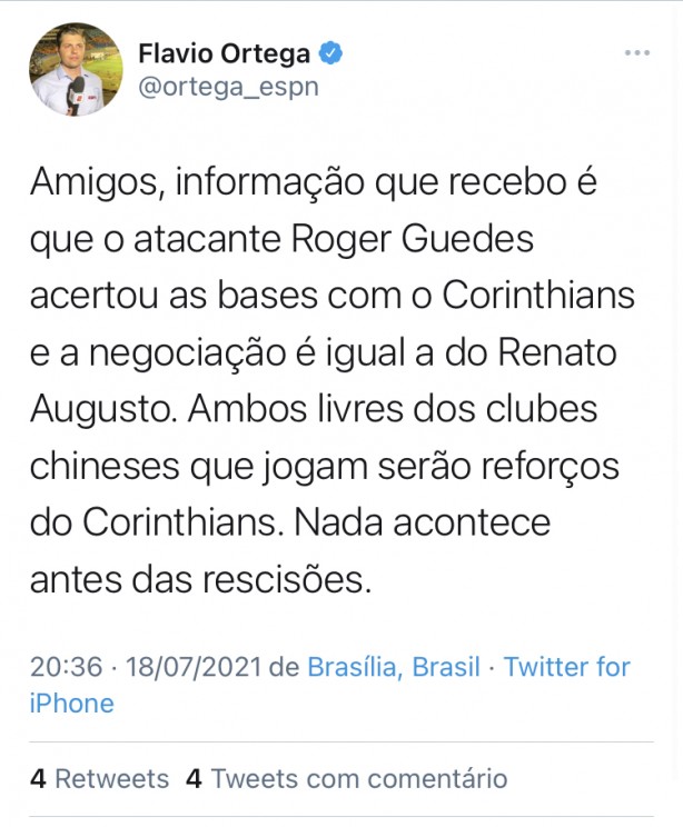 roger guedes acertado - com fonte: fl�vio ortega