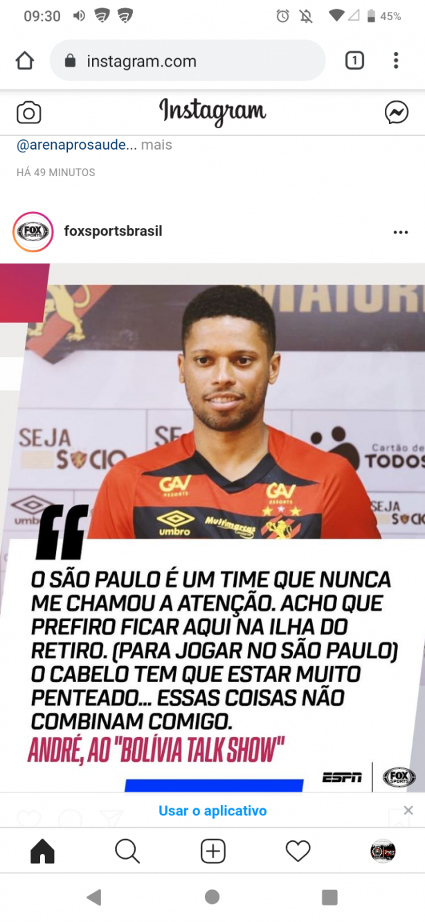 Andre Balada sobre o São Paulo!