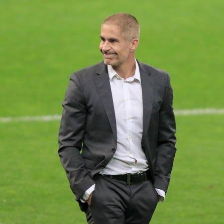 Dorival e thomas tuchel perto do sylvin�