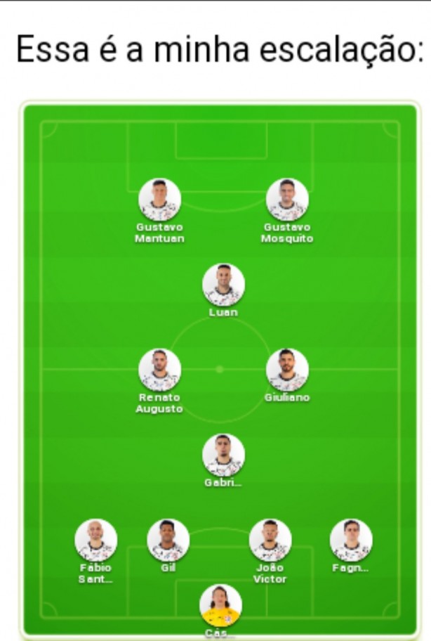 Meu time Hoje!