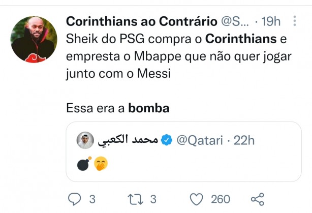 A tal da bomba foi revelada!