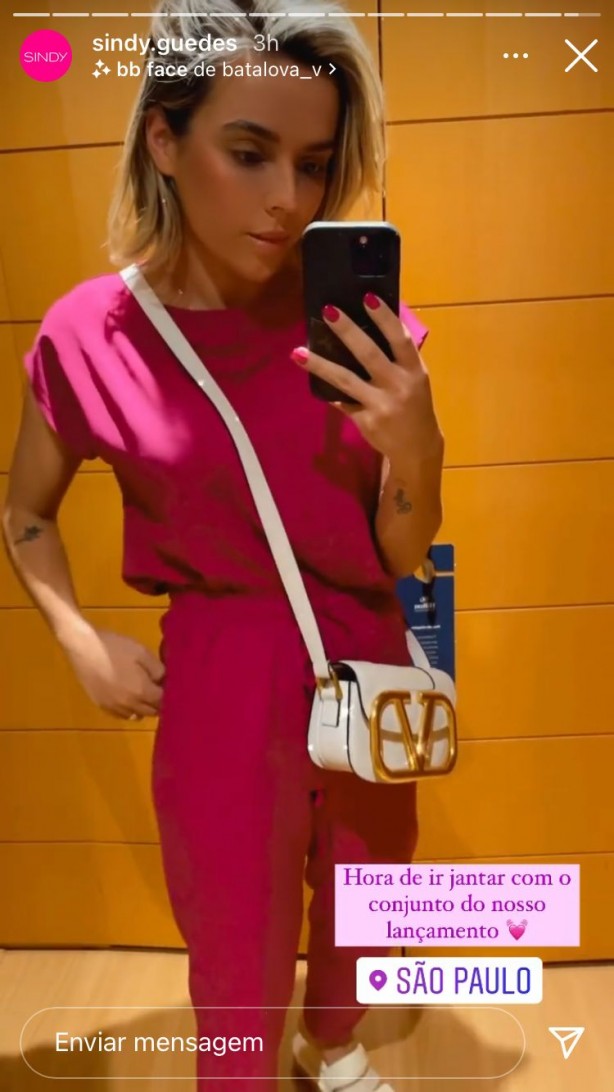 Mulher de Guedes no jantar para anunciar