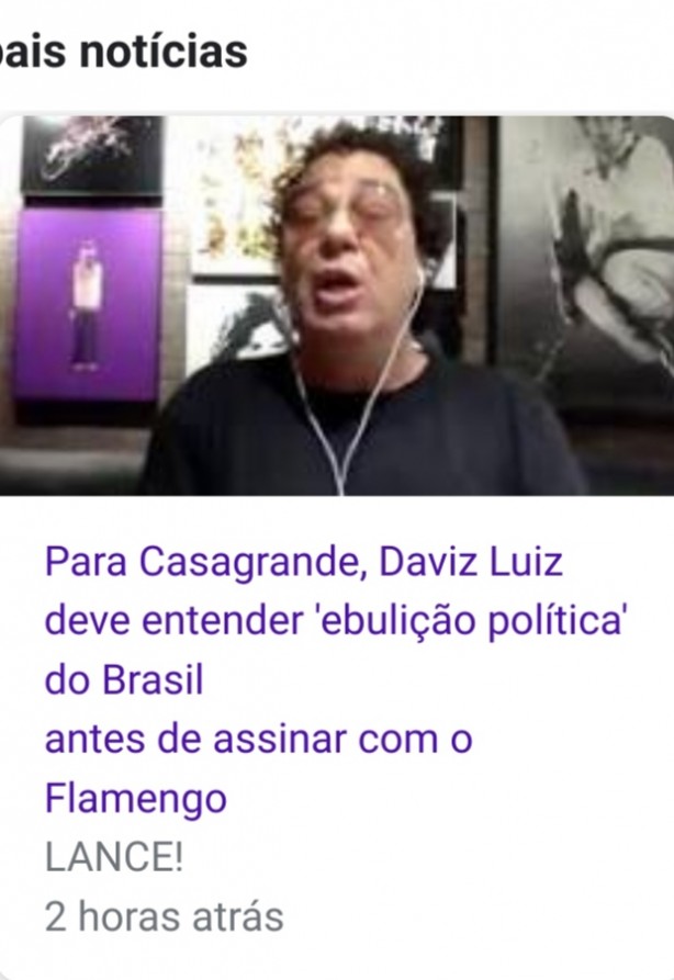 Casagrande sendo Casagrande!