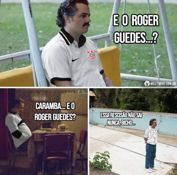 E o Roger Guedes hein bixo?