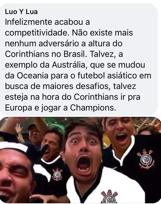 Infelizmente!