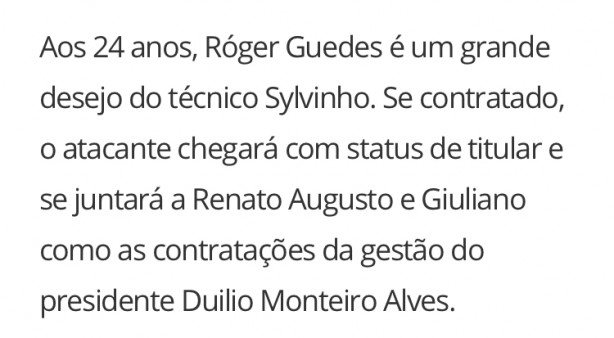 Meritos tamb�m do Sylvinho