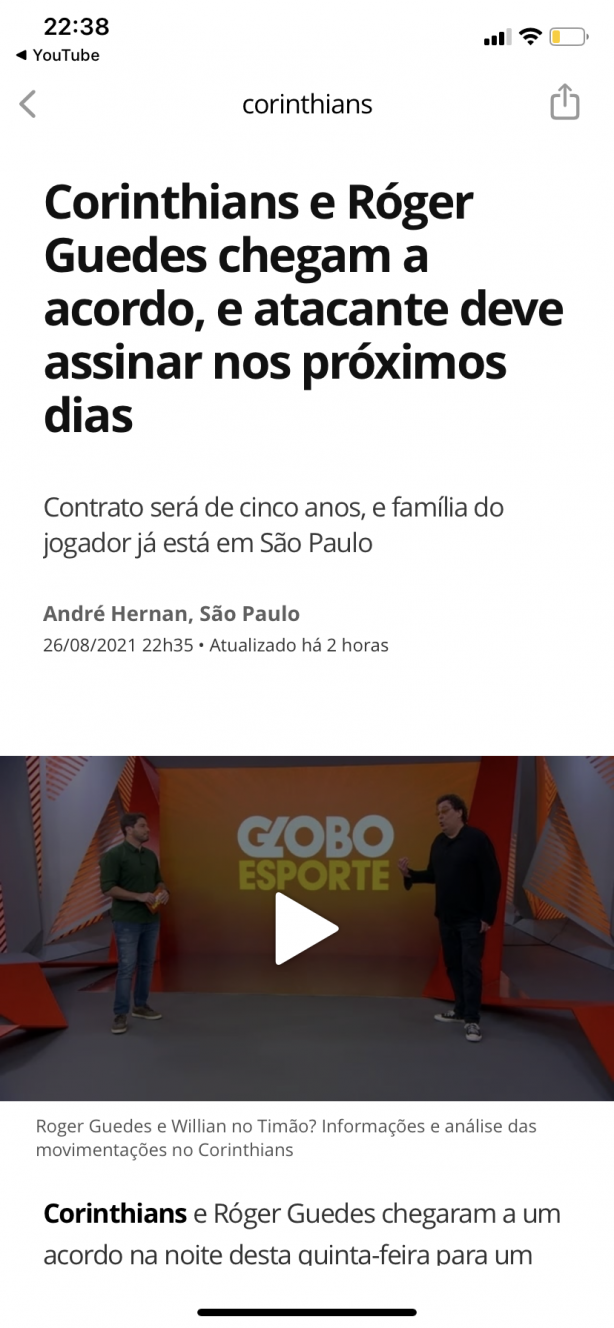 Roger guedes e nosso