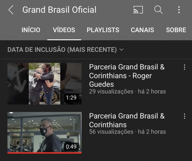 [OFICIAL] Grand Brasil, e n�o BMW, � a nova patrocinadora do Corinthians.
