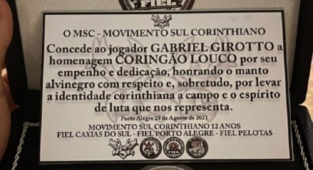 representa o torcedor em campo .