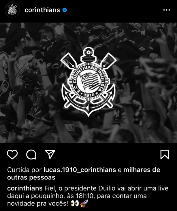 Dulio LIVE no Instagram 18:10