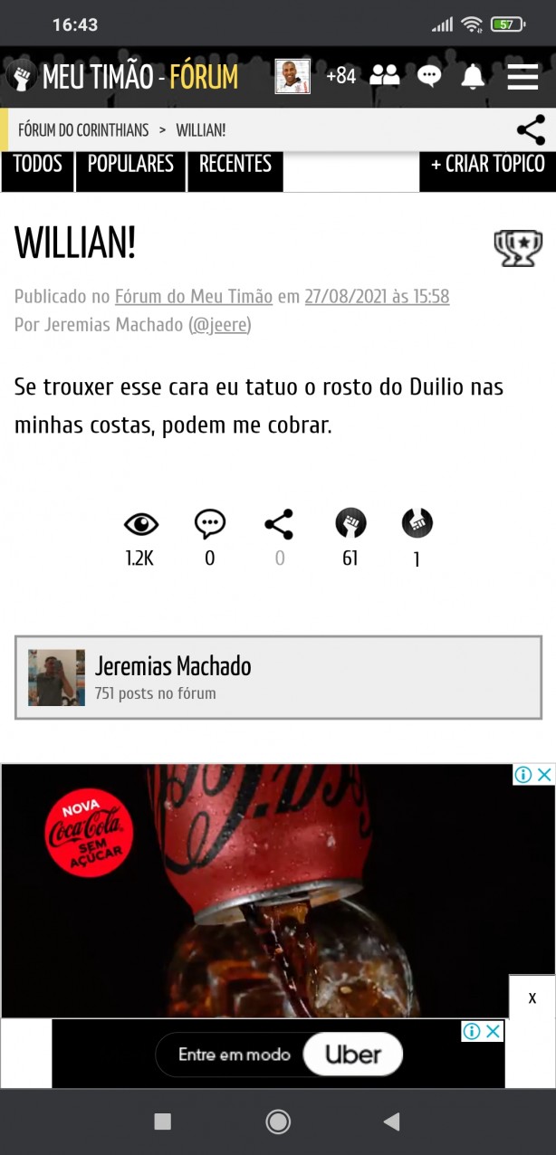 Printei viu. A tatuagem � realidade!