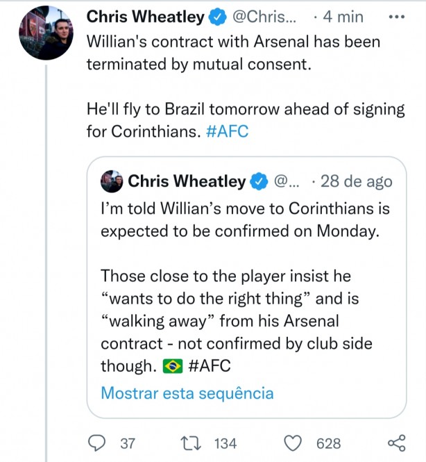 Rescis�o - Willian