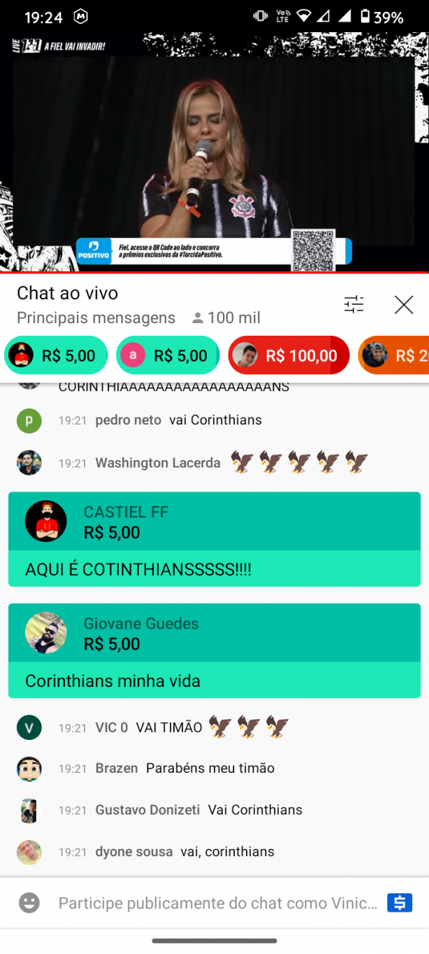 Coring�o t� ficando rico no YouTube