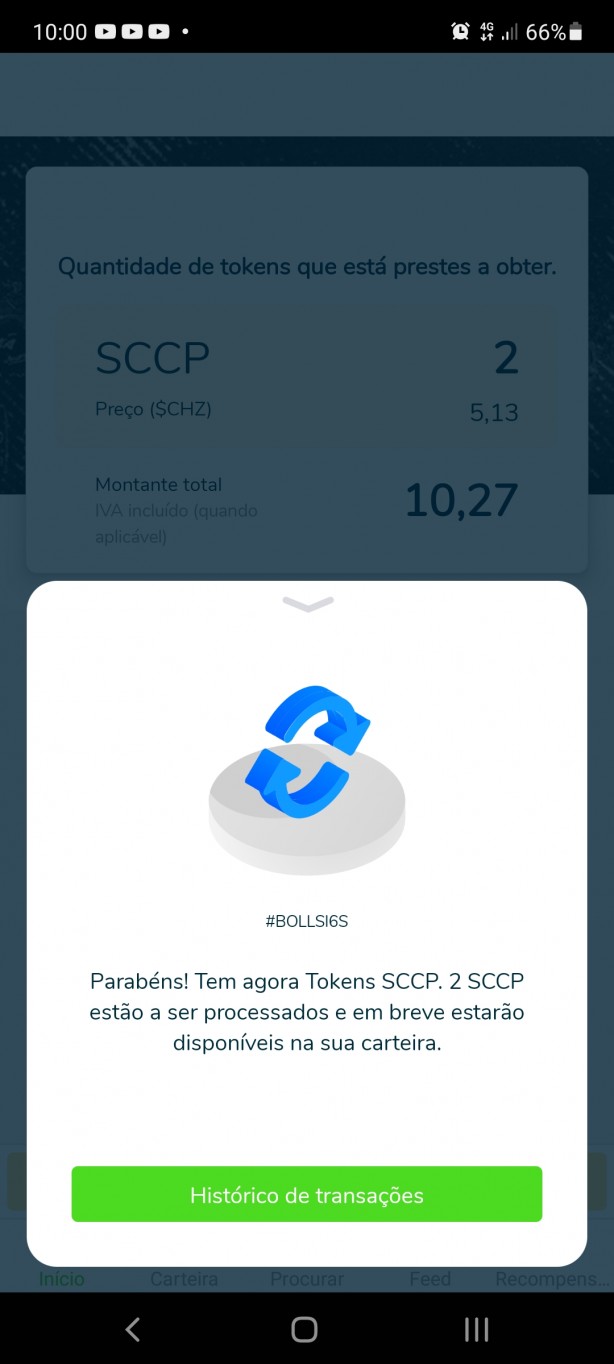 Comprem o Fan Token $SCCP