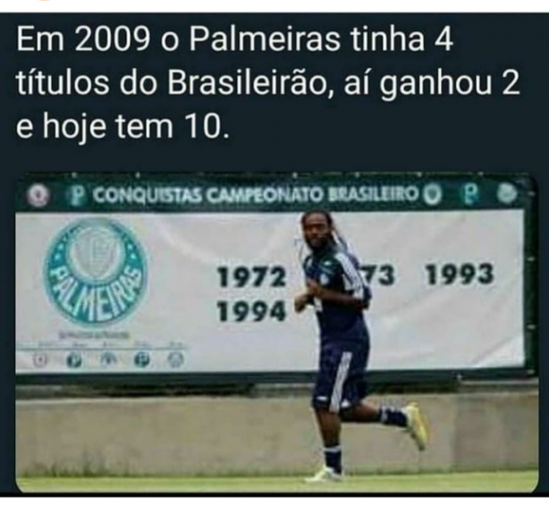 Dizem que o Palmeiras tem dez brasileiros...