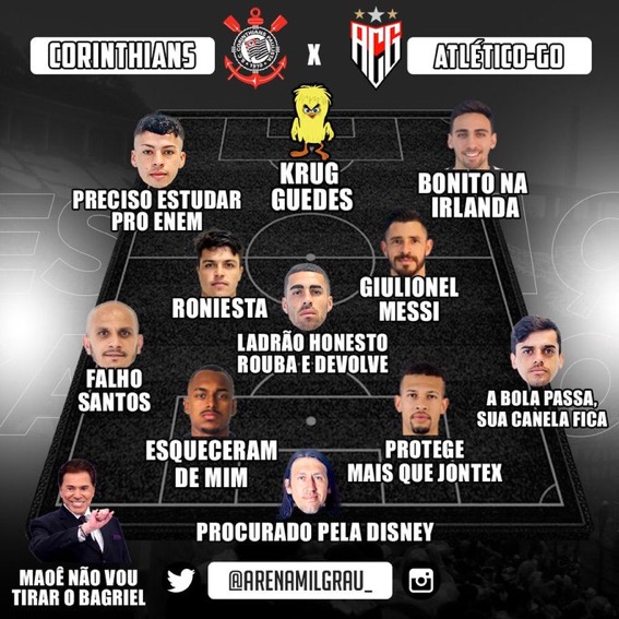 Saiu a escala��o!
