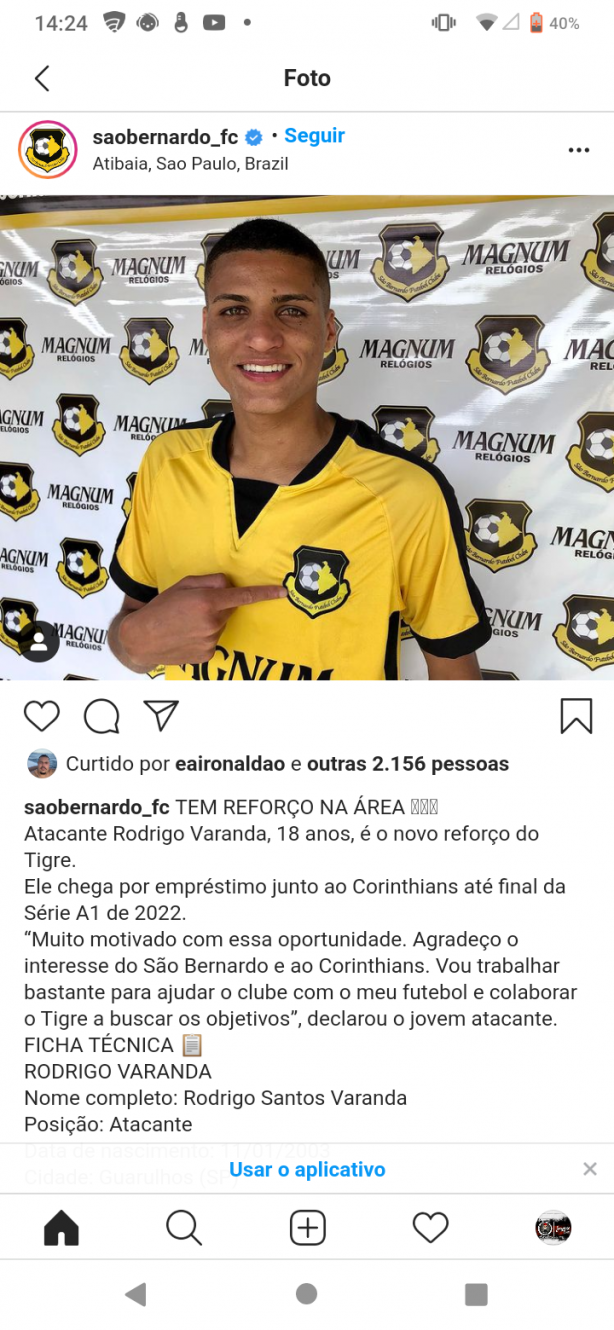 Rodrigo Varanda!