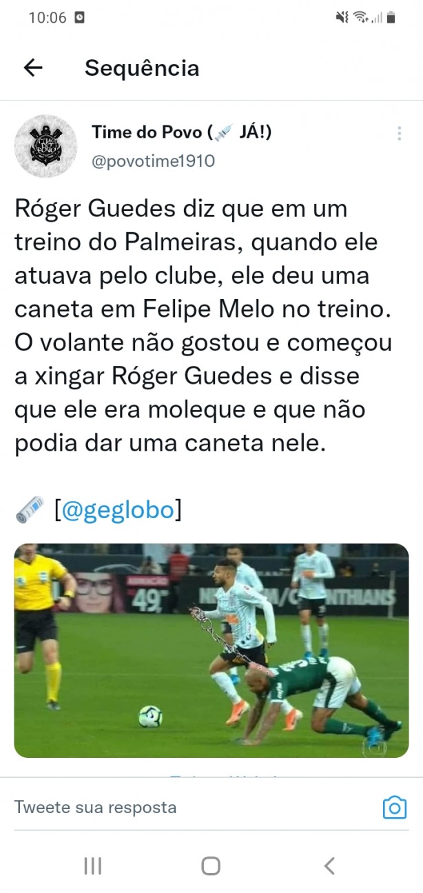 Roger guedes no Derby