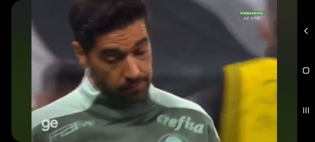 A cara do Abel Ferreira depois do gol do RG