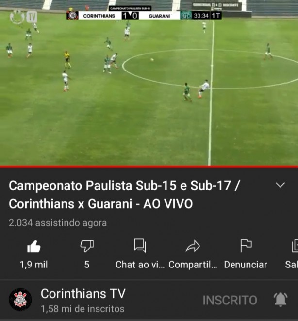 Ao vivo - Corinthians