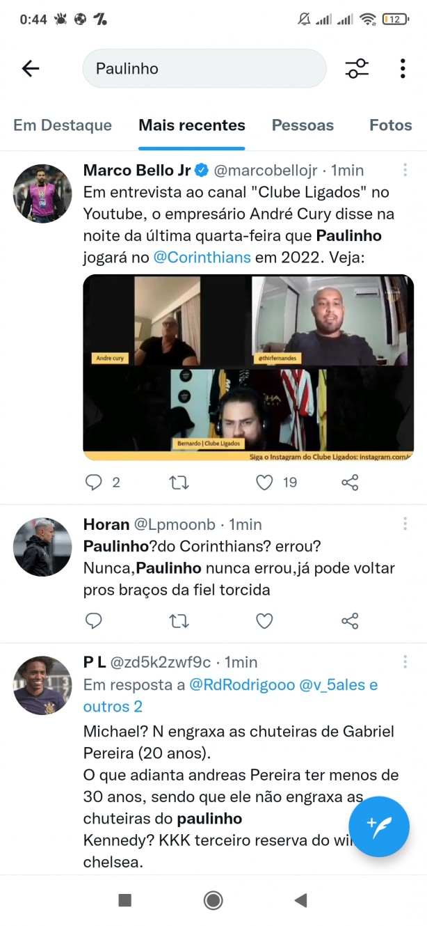 Paulinho - Primeiro reforo para 2022!