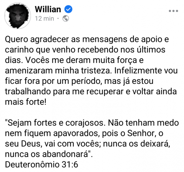 Palavras de WILLIAN