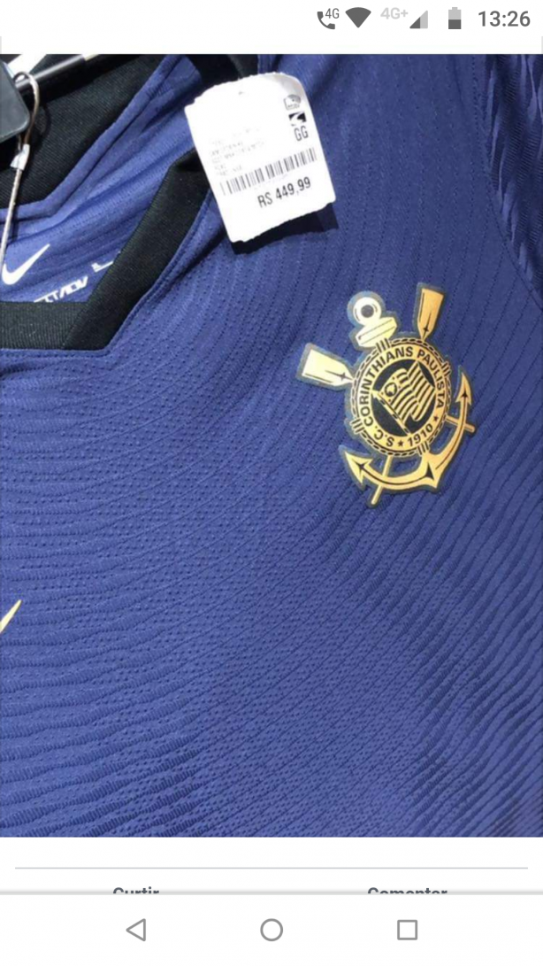 Pre�o da nova camisa