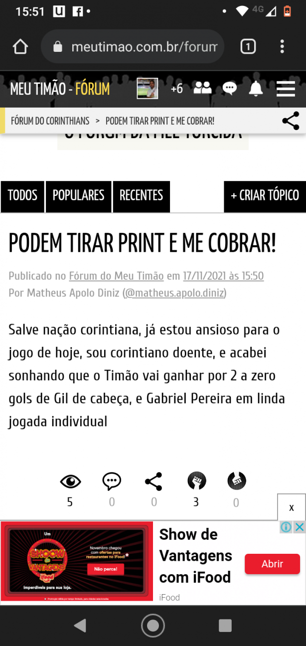 Vou cobrar hein...kkkkkk...