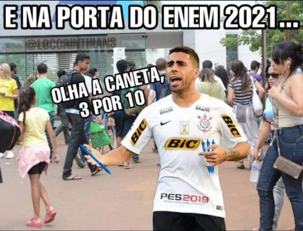 O que o ENEM 2021 e o Corinthians tem haver?