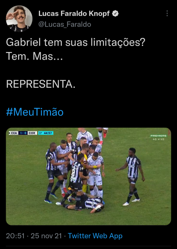 Equipe do meu tim�o