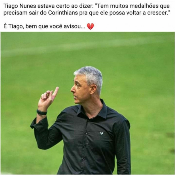 Tiago Nunes estava certo...