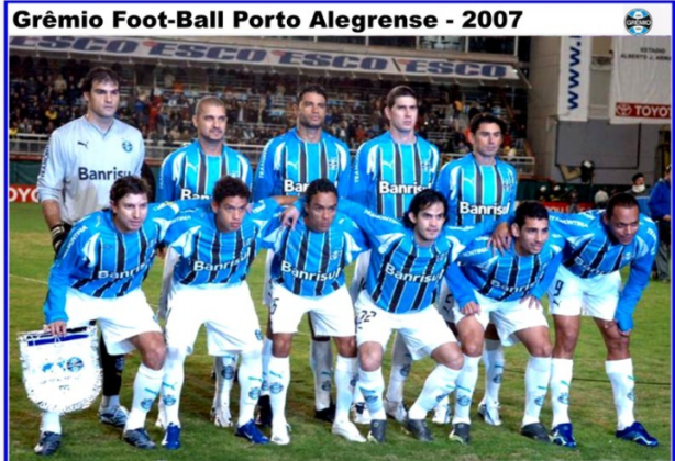 Olha quem estava no Grêmio em 2007 e esta agora em 2021!