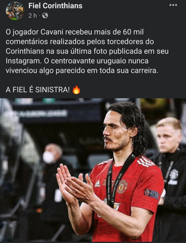 Nossa torcida � maluca kkkkkkkk